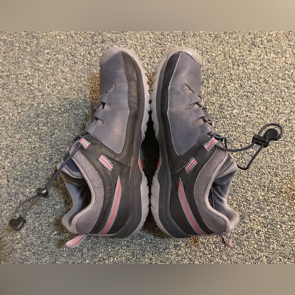 Keen Targhee Womens Size 7 Black Grey Keen Dry Waterproof Hiking Low Top Shoes - Picture 5 of 9
